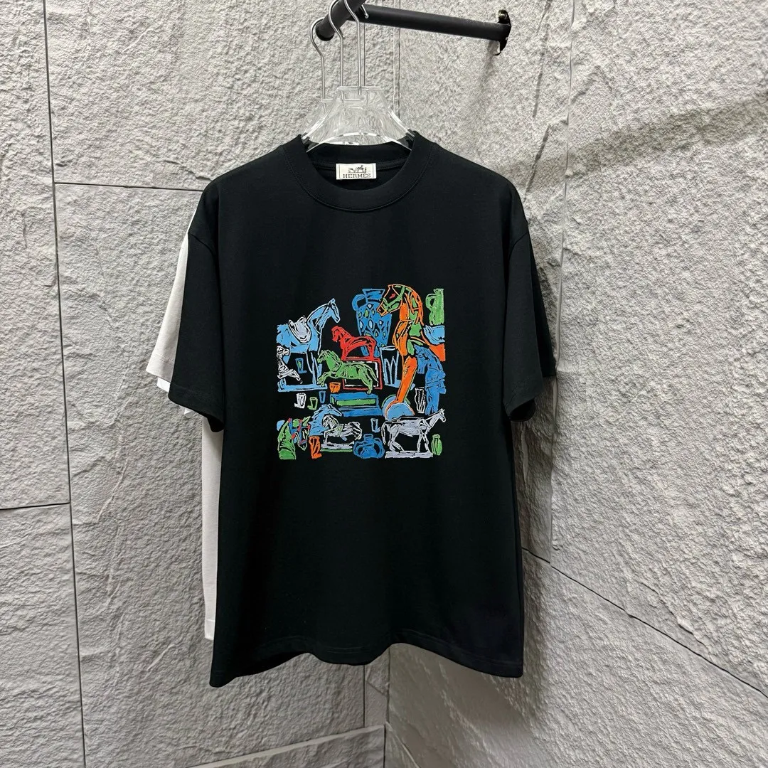 Herme* *2025 New Arrival T Same Style Size： S （90-130 ） M （120-150 ） L （140-165 ） XL （160-180 ） XXL （180-210 ） ：Black White